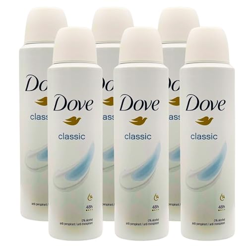 Dove Classic Deodorant Spray - 6 x 150 ml Dove Classic Deodorant Spray - 6 x 150 ml von Dove