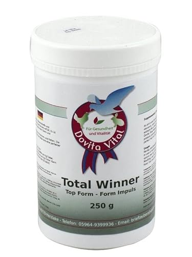 Dovita Vital Total Winner 250g - Vitamine, Mineralstoffe und Spurenelemente für Brieftauben von Dovita Vital
