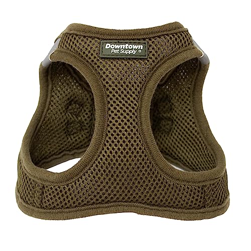 Downtown Pet Supply - Hundegeschirr für große Hunde No-Pull - Step in Dog Harness - Gepolstertes Netzgewebe Hundeweste mit reflektierendem Rand, Klettverschluss und Schnallenriemen - Hunter Green - L Downtown Pet Supply - Hundegeschirr für große Hunde No-Pull - Step in Dog Harness - Gepolstertes Netzgewebe Hundeweste mit reflektierendem Rand, Klettverschluss und Schnallenriemen - Hunter Green - L von Downtown Pet Supply
