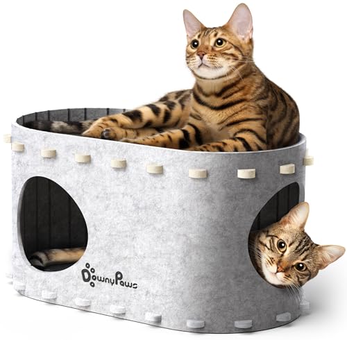 DownyPaws Katzenhaus für Hauskatzen, Weiß DownyPaws Katzenhaus für Hauskatzen, Weiß von DownyPaws