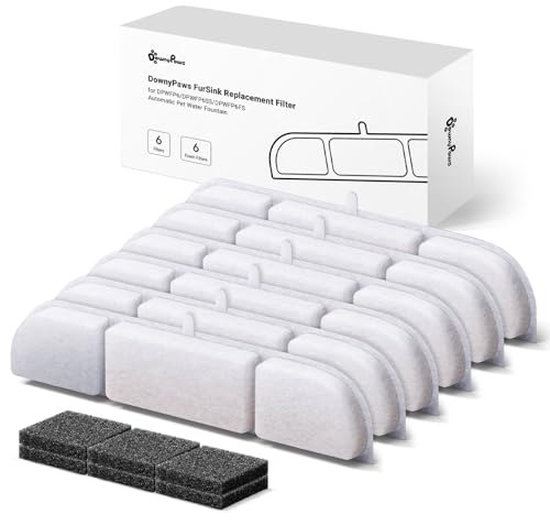 DownyPaws Trinkbrunnen für katze kabellos Filter 6 STK Für DPWFP6 DownyPaws Trinkbrunnen für katze kabellos Filter 6 STK Für DPWFP6 von DownyPaws