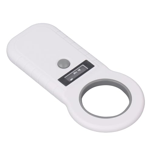 Dpofirs Haustier-Mikrochip-Scanner, Tier-Mikrochip-Tag-Lesegerät, Tier-Tag-Lesegerät, 128 Etiketten Speichern, Tier-Mikrochip-Scanner für Tierhandlungen, Tierkliniken Dpofirs Haustier-Mikrochip-Scanner, Tier-Mikrochip-Tag-Lesegerät, Tier-Tag-Lesegerät, 128 Etiketten Speichern, Tier-Mikrochip-Scanner für Tierhandlungen, Tierkliniken von Dpofirs