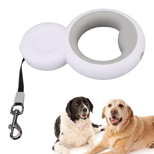 Einziehbarer Hundeleine, 9,84 Fuß/3meter Lang, mit LED Licht, Haustier Wanderleine, für Mittelgroße Hunde Bis zu 30 Kg Einziehbarer Hundeleine, 9,84 Fuß/3meter Lang, mit LED Licht, Haustier Wanderleine, für Mittelgroße Hunde Bis zu 30 Kg von Dpofirs