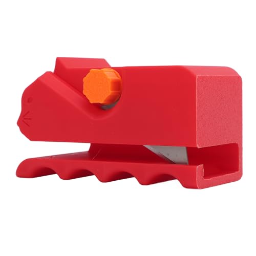 Katzenkratzer-Werkzeug aus Papp Schneider, Katzenkarton-Cutter, Papp Schneider für Katzen Kratzer 3D-Gedruckter DIY-Pappstripper-Katzen Kratz Brett-Schneide Werkzeug (Rot) von Dpofirs