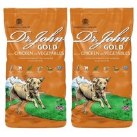 Dr John Gold Trockenfutter Huhn und Gemüse 2x4 kg von Dr John