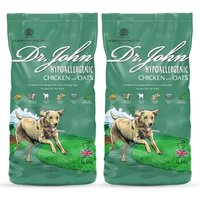 Dr John Hyppoallergen Trockenfutter Huhn mit Hafer 2x12.5kg von Dr John