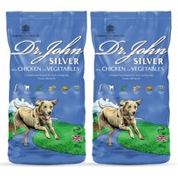 Dr John Silver Huhn mit Gemüse 2x15 kg Dr John Silver Huhn mit Gemüse 2x15 kg von Dr John