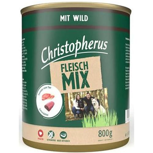 Dr. Alder Christopherus Fleischmix mit Wild | 6X 800g von Dr. Alder