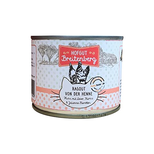 Dr. Alder Hofgut Breitenberg Cat Ragout von der Henne | 12x180g von Dr. Alder