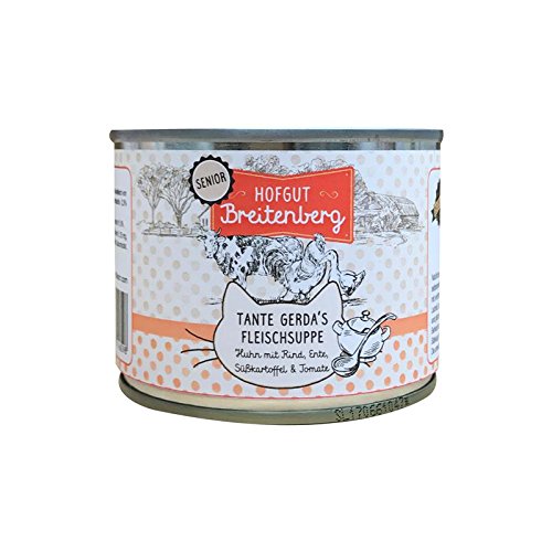 Dr. Alder Hofgut Breitenberg Cat Sen. T. Gerdas Fleischtopf | 12x180g Dr. Alder Hofgut Breitenberg Cat Sen. T. Gerdas Fleischtopf | 12x180g von Dr. Alder