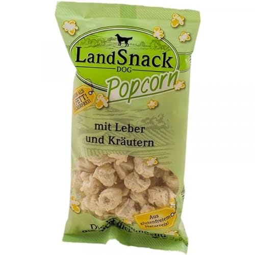 Dr. Alders Landfleisch Dog LandSnack für Hunde Popcorn Original mit Leber und Kräutern 30g von Dr. Alders Landfleisch Dog