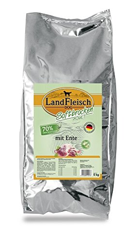 Landfleisch Softbrocken mit Ente getreidefrei 3 x 5kg MHD 08/2016 Landfleisch Softbrocken mit Ente getreidefrei 3 x 5kg MHD 08/2016 von Dr. Alders