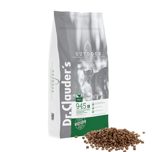 DR.CLAUDER'S - High Premium Outdoor | Trockenfutter mit viel Eiweiß und Energie für ausgewachsene Freigängerkatzen. Alleinfutter im Beutel | 10kg Geflügel&Fisch DR.CLAUDER'S - High Premium Outdoor | Trockenfutter mit viel Eiweiß und Energie für ausgewachsene Freigängerkatzen. Alleinfutter im Beutel | 10kg Geflügel&Fisch von Dr. Clauder's