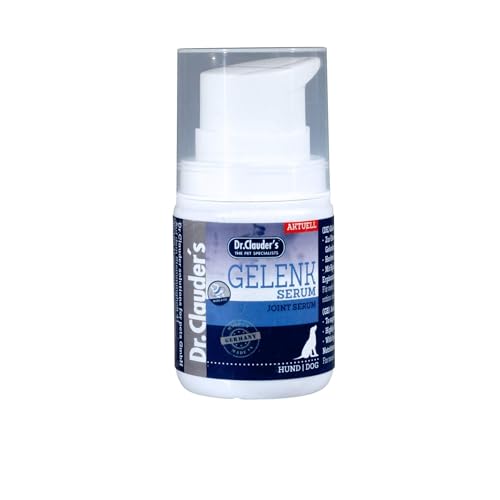 DR.CLAUDER’S - Mobil & Fit Gelenk Serum | Serum mit hochwirksamem Wirkstoff-Komplex zur Unterstützung der Gelenkgesundheit bei ausgewachsenen Hunden. Ergänzungsfutter im Dosierspender | 50ml DR.CLAUDER’S - Mobil & Fit Gelenk Serum | Serum mit hochwirksamem Wirkstoff-Komplex zur Unterstützung der Gelenkgesundheit bei ausgewachsenen Hunden. Ergänzungsfutter im Dosierspender | 50ml von Dr. Clauder's