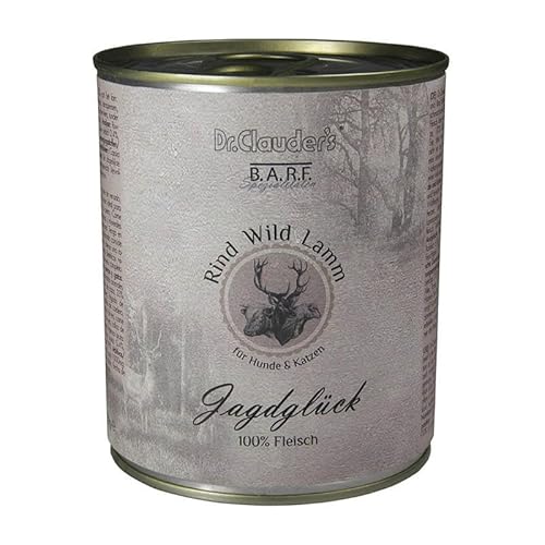 Dr. Clauder's Barf - Jagdglück | 6 x 800 g Dr. Clauder's Barf - Jagdglück | 6 x 800 g von Dr. Clauder's