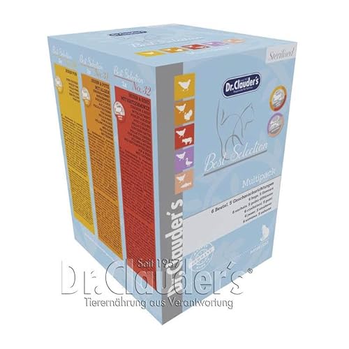 Dr. Clauder's Best Selection Sterilised Multipack | 510 g Dr. Clauder's Best Selection Sterilised Multipack | 510 g von Dr. Clauder's