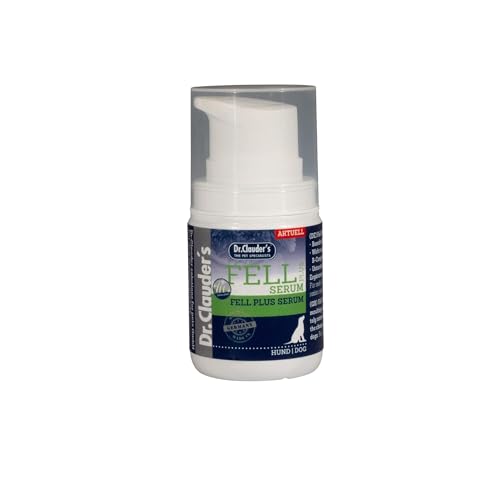 DR.CLAUDER’S - Hair & Skin - Fell Plus Serum für Hunde | Serum mit Biotin und B-Vitaminen zur Unterstützung der Fellgesundheit bei ausgewachsenen Hunden. Ergänzungsfutter im Dosierspender | 50ml DR.CLAUDER’S - Hair & Skin - Fell Plus Serum für Hunde | Serum mit Biotin und B-Vitaminen zur Unterstützung der Fellgesundheit bei ausgewachsenen Hunden. Ergänzungsfutter im Dosierspender | 50ml von Dr.Clauder´s
