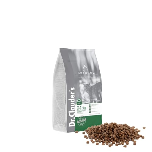DR.CLAUDER'S - High Premium Outdoor | Trockenfutter mit viel Eiweiß und Energie für ausgewachsene Freigängerkatzen. Alleinfutter im Beutel | 400g Geflügel&Fisch DR.CLAUDER'S - High Premium Outdoor | Trockenfutter mit viel Eiweiß und Energie für ausgewachsene Freigängerkatzen. Alleinfutter im Beutel | 400g Geflügel&Fisch von Dr.Clauder´s