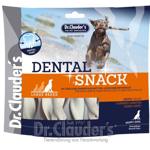 Dr. Clauders Dog Snack Dental Ente Large Breed 500 g von Dr. Clauder's