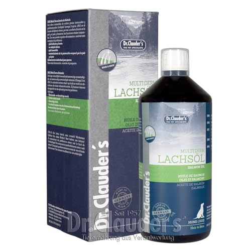 Hair & Skin - Multi Derm Lachsöl Flasche 1.000l Hair & Skin - Multi Derm Lachsöl Flasche 1.000l von Dr. Clauder's