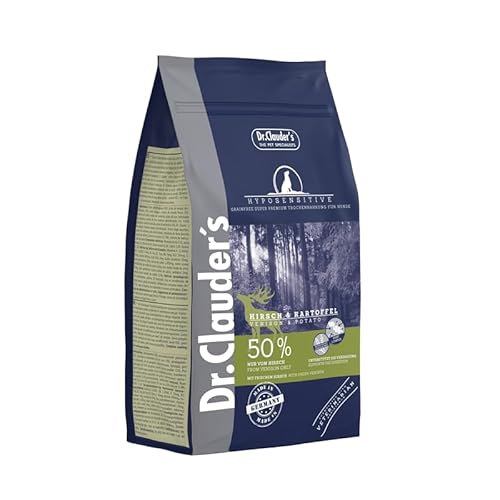 Hyposensitive Hundefutter Hirsch und Kartoffeln von Dr. Clauder's