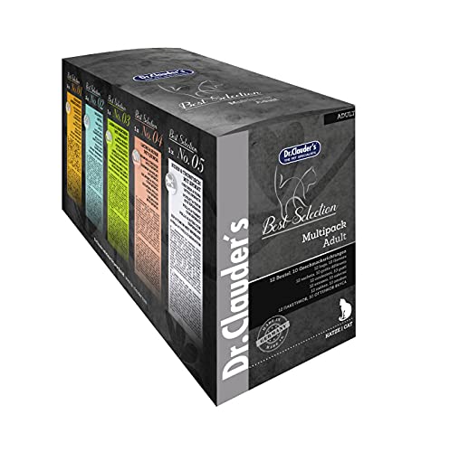Multipack Nassfutter Katze Best Selection 12 x 85g Multipack Nassfutter Katze Best Selection 12 x 85g von Dr. Clauder's