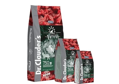 DR.CLAUDER’S - Wildlife | Natürliches Trockenfutter mit Vitaminen B1, B2, B6 und B12 für ausgewachsene Hunde. Getreidefreies Alleinfutter im Beutel ohne Konservierungsstoffe | 11,5kg Lamm DR.CLAUDER’S - Wildlife | Natürliches Trockenfutter mit Vitaminen B1, B2, B6 und B12 für ausgewachsene Hunde. Getreidefreies Alleinfutter im Beutel ohne Konservierungsstoffe | 11,5kg Lamm von Dr.Clauder´s