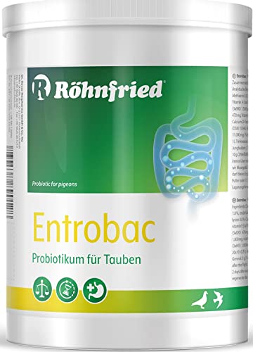 Röhnfried Entrobac - für die optimale Darmflora bei Tauben mit probiotischen Bakterien (600 g) von Röhnfried
