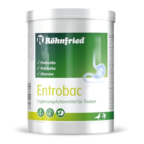 Röhnfried Entrobac - für die optimale Darmflora bei Tauben mit probiotischen Bakterien (600 g) von Röhnfried