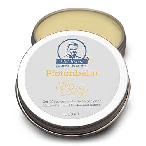 Dr. Hölter Pfotenbalsam Pfotenbalm natürlichen Pflege von trockenen/rissigen Hundepfoten bei starker Beanspruchung Pfotenwachs (50ml Pfotenbalm) von Dr. Hölter