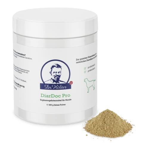 DiarDoc Pro von Dr. Hölter Probiotikum für Hunde. Zur Stabilisierung der physiologischen Verdauung. Präbiotika gegen Verdauungsprobleme, unterstützt das Immunsystem, 300g Pulver DiarDoc Pro von Dr. Hölter Probiotikum für Hunde. Zur Stabilisierung der physiologischen Verdauung. Präbiotika gegen Verdauungsprobleme, unterstützt das Immunsystem, 300g Pulver von Dr. Hölter