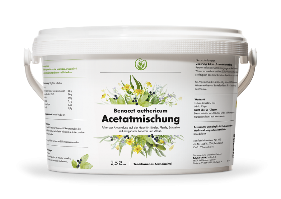 Dr. Schaette Acetatmischung 2,5 kg lindert Entzündungen Dr. Schaette Acetatmischung 2,5 kg lindert Entzündungen von Dr. Schaette