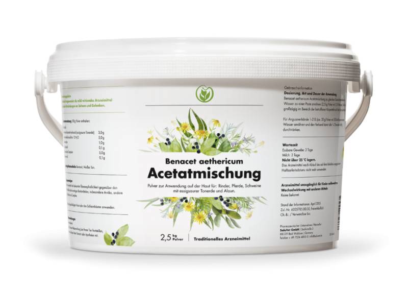 Dr. Schaette Acetatmischung 2,5 kg lindert Entzündungen Dr. Schaette Acetatmischung 2,5 kg lindert Entzündungen von Dr. Schaette