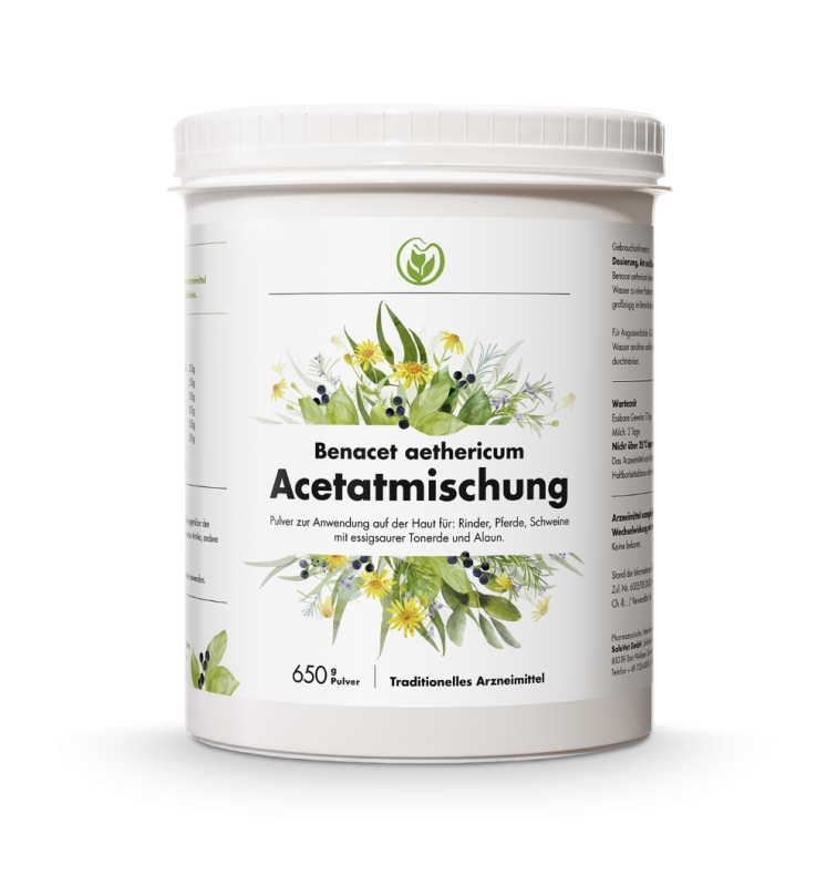 Dr. Schaette's Acetatmischung 650 g lindert Entzündungen von Dr. Schaette
