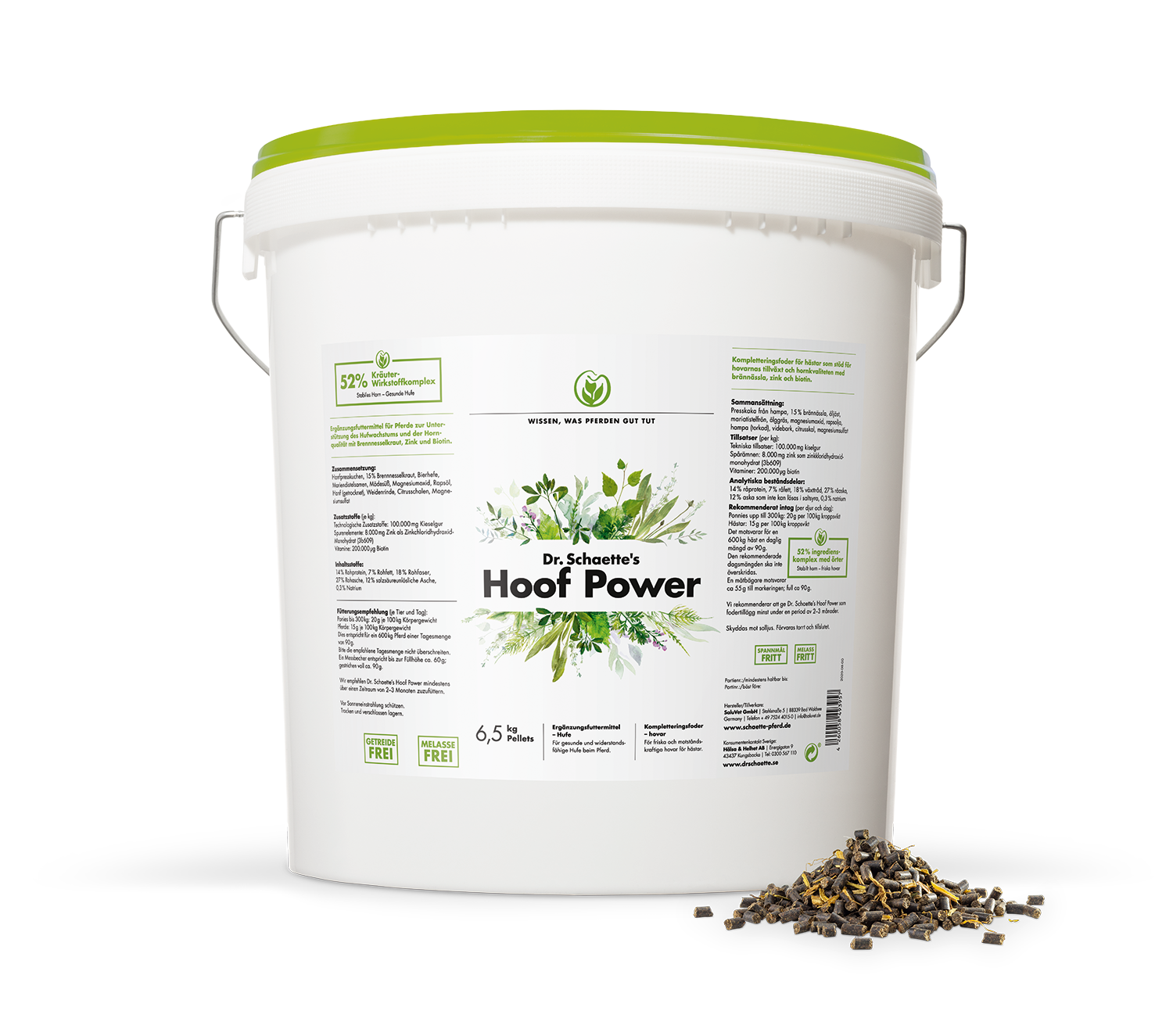 Dr. Schaette's Hoof Power 6,5kg für Powerhufe Dr. Schaette's Hoof Power 6,5kg für Powerhufe von Dr. Schaette