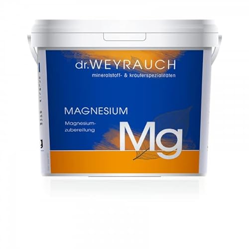 Dr. Weyrauch Mg Magnesium - Ergänzungsfutter für Pferde - 2,5 kg Eimer von Dr. Weyrauch