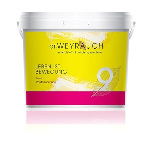 Dr. Weyrauch Nr. 9 Leben ist Bewegung - Ergänzungsfutter für Pferde - 1,2 kg Dose von Dr. Weyrauch