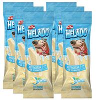 HELADO Hunde-Kau-Eis [Sahnecreme Geschmack - 6 Stück] von Dr. Zoo
