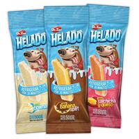 HELADO Hunde-Kau-Eis [Schinken & Käse Geschmack - 6 Stück] von Dr. Zoo