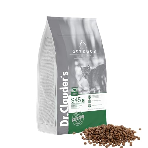 DR.CLAUDER'S - High Premium Outdoor | Trockenfutter mit viel Eiweiß und Energie für ausgewachsene Freigängerkatzen. Alleinfutter im Beutel | 1,5kg Geflügel&Fisch DR.CLAUDER'S - High Premium Outdoor | Trockenfutter mit viel Eiweiß und Energie für ausgewachsene Freigängerkatzen. Alleinfutter im Beutel | 1,5kg Geflügel&Fisch von Dr.Clauder´s