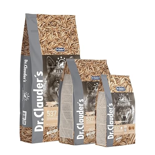 DR.CLAUDER’S - Wildlife | Natürliches Trockenfutter mit Omega-Fettsäuren und Mineralien für ausgewachsene Hunde. Getreidefreies Alleinfutter im Beutel ohne Konservierungsstoffe | 11,5kg Insekten von Dr. Clauder's
