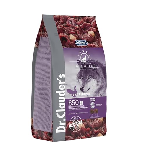 DR.CLAUDER’S - Wildlife | Natürliches Trockenfutter mit Omega-Fettsäuren und Mineralien für ausgewachsene Hunde. Getreidefreies Alleinfutter im Beutel ohne Konservierungsstoffe | 2kg Ente DR.CLAUDER’S - Wildlife | Natürliches Trockenfutter mit Omega-Fettsäuren und Mineralien für ausgewachsene Hunde. Getreidefreies Alleinfutter im Beutel ohne Konservierungsstoffe | 2kg Ente von Dr. Clauder's