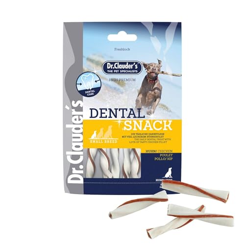 Dr. Clauder's Hunde Dental Snack small breed 80g von Dr. Clauder's
