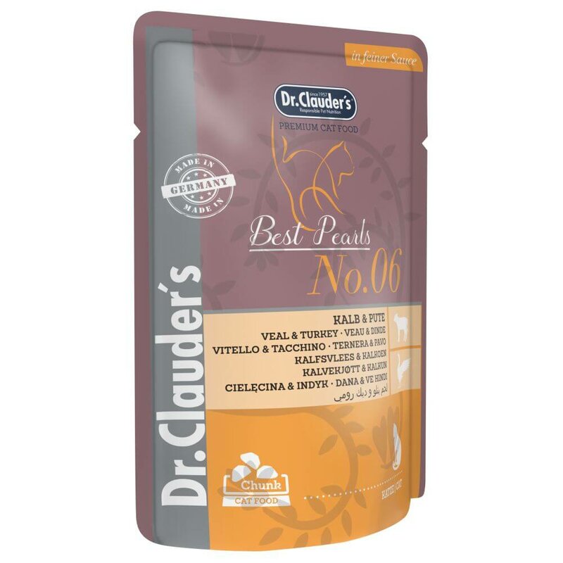 Dr. Clauders Best Pearls No. 06 Kalb & Pute 100 g (7,50 € pro 1 kg) von Dr.Clauder's