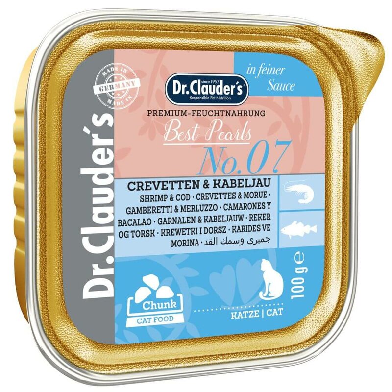 Dr. Clauders Best Pearls No. 07 Crevetten & Kabeljau -... (8,11 € pro 1 kg) von Dr.Clauder's