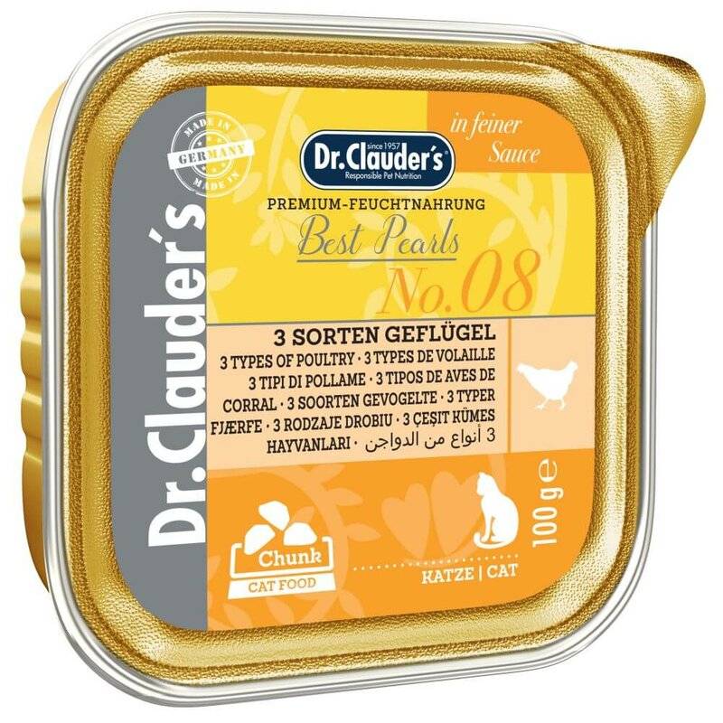 Dr. Clauders Best Pearls No. 08 3 Sorten Geflügel - 100g (8,50 € pro 1 kg) von Dr.Clauder's