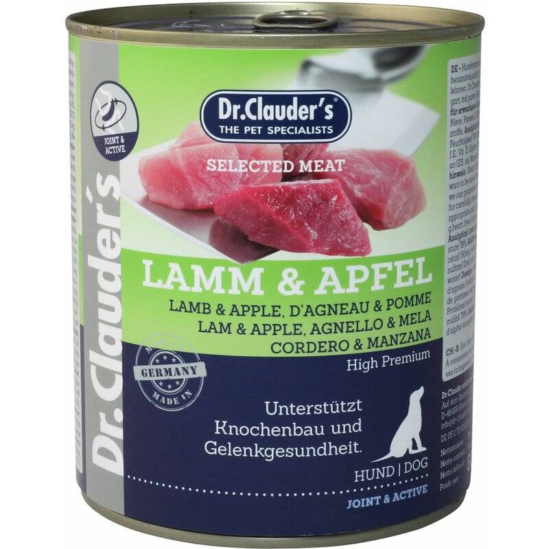 Dr. Clauders Dog Selected Meat Pro Joint & Active Lamm &... (4,21 € pro 1 kg) von Dr.Clauder's