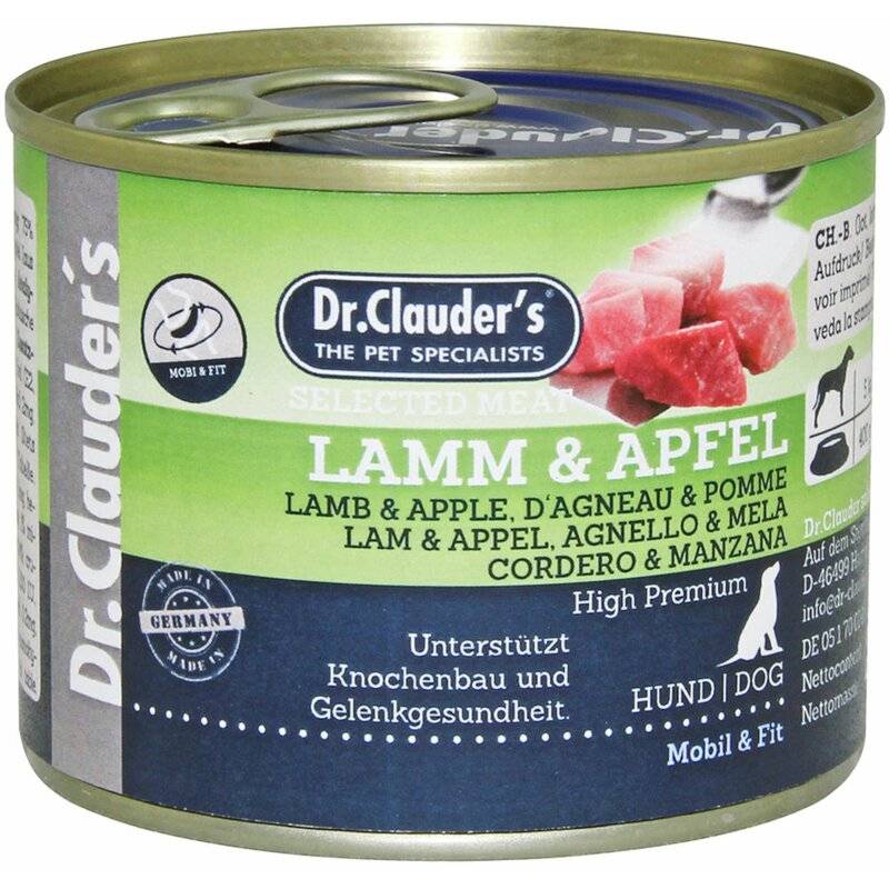 Dr. Clauders Dog Selected Meat Pro Joint & Active Lamm &... (6,85 € pro 1 kg) von Dr.Clauder's