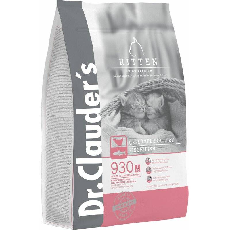 Dr. Clauders High Premium Kitten 4 kg (8,35 € pro 1 kg) von Dr.Clauder's