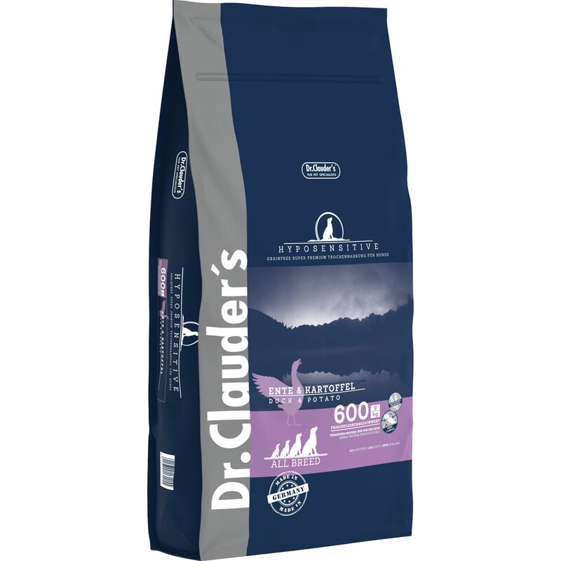 Dr. Clauders Hyposensitive Ente & Kartoffel - 11,5 kg (5,21 € pro 1 kg) von Dr.Clauder's